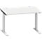 Schäfer Shop Genius Bureau MODENA FLEX, 1200 x 800 mm, gris clair