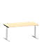 Schäfer Shop Genius Bureau MODENA FLEX, 1600 x 800 mm, érable