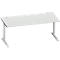 Schäfer Shop Genius Bureau MODENA FLEX, 1800 x 800 mm, gris clair