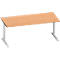 Schäfer Shop Genius Bureau MODENA FLEX, 1800 x 800 mm, hêtre