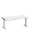 Schäfer Shop Genius bureau MODENA FLEX, aanbouw links, breedte 1800 mm, lichtgrijs