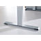 Schäfer Shop Genius Bureau MODENA FLEX, réglage électrique de la hauteur, rectangle, pied en T, L 1600 x P 800 mm, hêtre/alu blanc