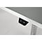 Schäfer Shop Genius Bureautafel PLANOVA ergoSTYLE, C-poot, rechthoek, tweetraps elektr. in hoogte verstelbaar, B 2000 x D 800 x H 645-1305 mm, ahorndecor/blank aluminium
