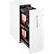 Schäfer Shop Genius Caisson haut, l. 435 x P 800 x H 1296 mm, blanc/blanc 