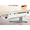 Schäfer Shop Genius Chemin de câbles PLANOVA ERGOSTYLE, 1538 mm, pour table 2000, blanc