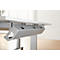 Schäfer Shop Genius Chemin de câbles PLANOVA ERGOSTYLE, 718 mm, pour table 1200, alu blanc