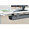 Schäfer Shop Genius Chemin de câbles pour largeur de table 1200 mm, rabattable, acier, anthracite