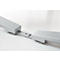 Schäfer Shop Genius CPU houder voor bureau e PLANOVA ERGOSTYLE, breedte &amp; hoogte verstelbaar, gepoedercoat staal, blank aluminium