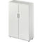 Schäfer Shop Genius draaideurkast TETRIS WOOD, 4 OH, hoogte incl. glijders, B 1000 mm, lichtgrijs