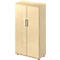 Schäfer Shop Genius draaideurkast TETRIS WOOD, 4 OH, hoogte incl. glijders, B 800 mm, ahorn decor