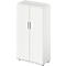Schäfer Shop Genius draaideurkast TETRIS WOOD, 4 OH, hoogte incl. glijders, B 800 mm, wit