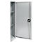 Schäfer Shop Genius dubbeldeurskast FS, staal, met ventilatiegaten, B 1055 x D 520 x H 1105 mm, 3 OH, witaluminium/wit-aluminium, tot 300 kg