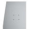 Schäfer Shop Genius dubbeldeurskast FS, staal, met ventilatiegaten, B 545 x D 520 x H 1105 mm, 3 OH, witaluminium/wit-aluminium, tot 150 kg