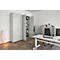 Schäfer Shop Genius dubbeldeurskast TETRIS WOOD, incl. glijders, B 1000 x D 421 x H 2270 mm (6 OH), lichtgrijs, 2 st.