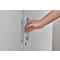 Schäfer Shop Genius dubbeldeurskast TETRIS WOOD, incl. glijders, B 1000 x D 421 x H 2270 mm (6 OH), lichtgrijs, 2 st.