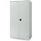 Schäfer Shop Genius Flügeltürenschrank FS, Stahl, mit Belüftungslöchern, B 1055 x T 620 x H 1950 mm, 5 OH, Lichtgrau/Lichtgrau, bis 500 kg 