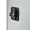 Schäfer Shop Genius Flügeltürschrank FS, Stahl, mit Belüftungslöchern, B 545 x T 420 x H 1105 mm, 3 OH, lichtgrau RAL 7035/lichtgrau RAL 7035, bis 250 kg