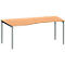 Schäfer Shop Genius Freiformschreibtisch MODENA FLEX, Ansatz links B 1800 mm, Buche/anthrazit