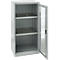 Schaefer Shop Genius FS open deurkast, 3 OH, afsluitbaar, 2 legborden, tot 250 kg, B 545 mm, staal, lichtgrijs RAL 7035/lichtgrijs RAL 7035