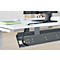 Schäfer Shop Genius Goulotte de câblage pour table angle 90°, rabattable, acier, anthracite