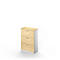 Schäfer Shop Genius Hängeregristraturschrank TETRIS SOLID, 3 Schübe, 3 OH B 800 x H 1170 mm, Ahorn-Dekor/weißalu