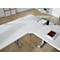 Schäfer Shop Genius Hangmappenkast TETRIS WOOD, 3 ordnerhoogten, B 800 mm, hoogte incl. glijders, afsluitbaar, wit