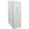 Schäfer Shop Genius Hochcontainer, B 435 x T 800 x H 1296 mm, weißalu/lichtgrau