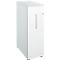 Schäfer Shop Genius Hochcontainer, B 435 x T 800 x H 1296 mm, weißalu/weiß