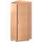 Schäfer Shop Genius Hoekkast TETRIS WOOD, 5 ordnerhoogten, B 800 x H 1910 mm, hoogte incl. glijders, beukenpatroon 