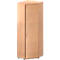 Schäfer Shop Genius Hoekkast TETRIS WOOD, 6 ordnerhoogten, B 800 x H 2270 mm, hoogte incl. glijders, beukenpatroon 