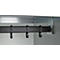 Schäfer Shop Genius Kledinglocker met poten, 2 compartimenten, B 630 x D 500 X H 1850 mm, veiligheidsdraaigrendelslot, lichtgrijs/lichtgrijs