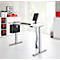 Schäfer Shop Genius Komplettangebot MODENA FLEX 5-tlg., Schreibtisch elektr. höhenverstellbar, PC-Halterung 
