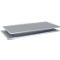 Schäfer Shop Genius Legborden voor TETRIS SOLID-schuifdeurschroeven B 1200 mm/kruisrolluikschroeven B 800 mm, wit aluminium, 2 stuks