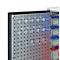 Schäfer Shop Genius Magazinschrank, mit Sichtlagerkästen, B 1055 x T 520 x H 1950 mm, anthrazitgrau/lichtgrau