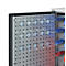 Schäfer Shop Genius Magazinschrank, mit Sichtlagerkästen, B 1055 x T 520 x H 1950 mm, anthrazitgrau/weißaluminium