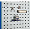 Schäfer Shop Genius Magazinschrank, mit Sichtlagerkästen, B 1055 x T 520 x H 1950 mm, enzianblau/lichtgrau