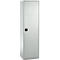 Schäfer Shop Genius materiaalkast FS, 5 OH, afsluitbaar, 2 legborden/6 laden, tot 250 kg, B 545 x D 520 x H 1950 mm, staal, lichtgrijs/lichtgrijs