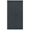 Schäfer Shop Genius materiaalkast FS, 5 OH, afsluitbaar, 4 legborden/12 laden, tot 450 kg, B 1055 x D 520 x H 1950 mm, staal, lichtgrijs/antracietgrijs