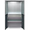 Schäfer Shop Genius materiaalkast FS, 5 OH, afsluitbaar, geperforeerde roosterwanden/2 laden/2 legborden, tot 450 kg, B 1055 x D 520 x H 1950 mm, blank aluminium/antracietgrijs + gratis inzetbakset-24 st.