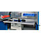 Schäfer Shop Genius materiaalkast FS, 5 OH, afsluitbaar, geperforeerde roosterwanden/3 legborden, tot 450 kg, B 1055 x D 520 x H 1950 mm, aluminium wit/ gentiaanblauw