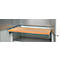 Schäfer Shop Genius materiaalkast FS, 5 OH, afsluitbaar, geperforeerde roosterwanden/3 legborden, tot 450 kg, B 1055 x D 520 x H 1950 mm, lichtgrijs/lichtgrijs