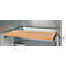Schäfer Shop Genius materiaalkast FS, 5 OH, afsluitbaar, geperforeerde roosterwanden/3 legborden, tot 450 kg, B 1055 x D 520 x H 1950 mm, lichtgrijs/lichtgrijs