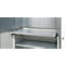 Schäfer Shop Genius materiaalkast FS, 5 OH, afsluitbaar, geperforeerde roosterwanden/3 legborden, tot 450 kg, B 1055 x D 520 x H 1950 mm, lichtgrijs/lichtgrijs