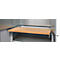 Schäfer Shop Genius Materialschrank FS, 5 OH, abschließbar, Lochrasterwände/3 Fachböden, bis 450 kg, B 1055 x T 520 x H 1950 mm, weißalu/weißalu