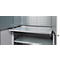 Schäfer Shop Genius Materialschrank FS, 5 OH, abschließbar, Lochrasterwände/3 Fachböden, bis 450 kg, B 1055 x T 520 x H 1950 mm, weißalu/weißalu