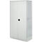 Schäfer Shop Genius Mehrzweckschrank FS, modular, abschließbar, mit Mittelwand, 4 Fachböden, B 1055 x T 520 x H 1950 mm, lichtgrau
