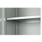 Schäfer Shop Genius Mehrzweckschrank FS, modular, abschließbar, mit Mittelwand, 4 Fachböden, B 1055 x T 520 x H 1950 mm, lichtgrau