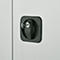 Schäfer Shop Genius Mehrzweckschrank FS, modular, abschließbar, mit Mittelwand, 4 Fachböden, B 1055 x T 520 x H 1950 mm, lichtgrau