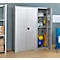Schäfer Shop Genius Mehrzweckschrank FS, modular, abschließbar, mit oder ohne Mittelwand, T 520 x H 1950 mm, lichtgrau