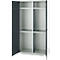 Schäfer Shop Genius Mehrzweckschrank FS, modular, indivuduell erweiterbar, Mittelwand, 4 Fachböden, bis 450 kg, B 1055 x T 520 x H 1950 mm, lichtgrau/anthrazitgrau